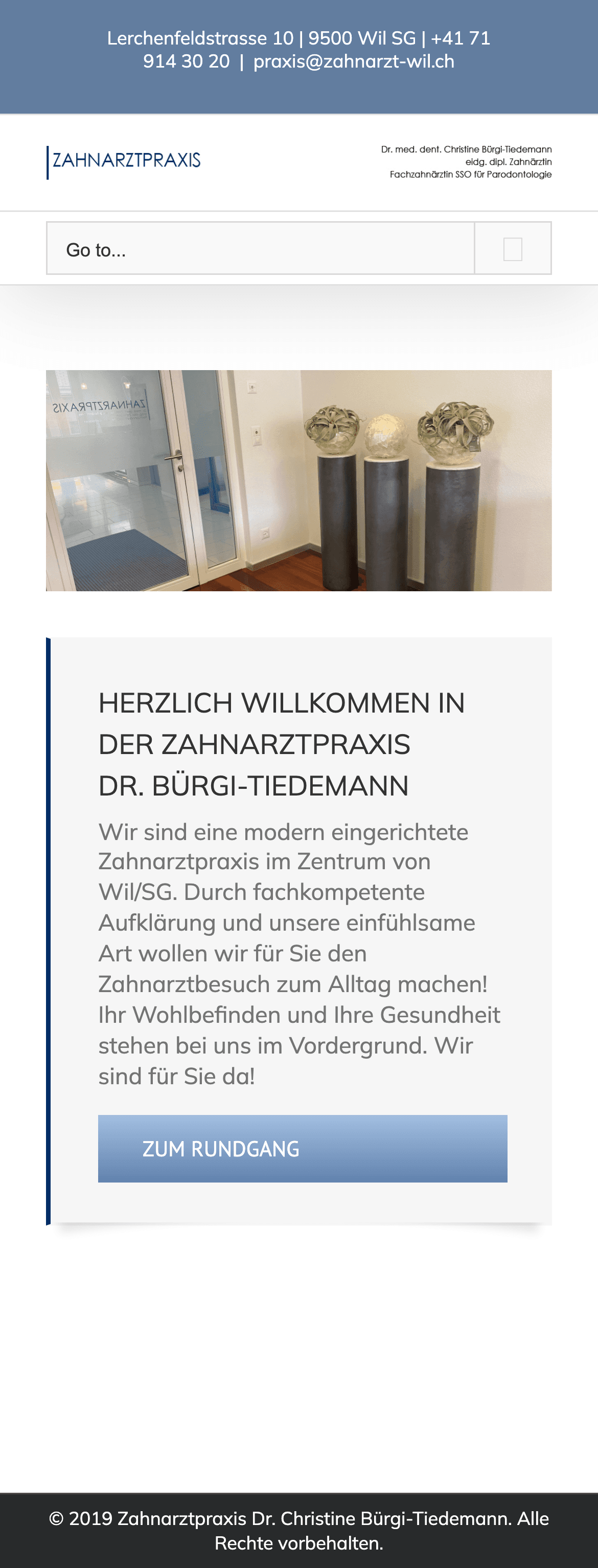 Heute · zahnarzt-wil.ch